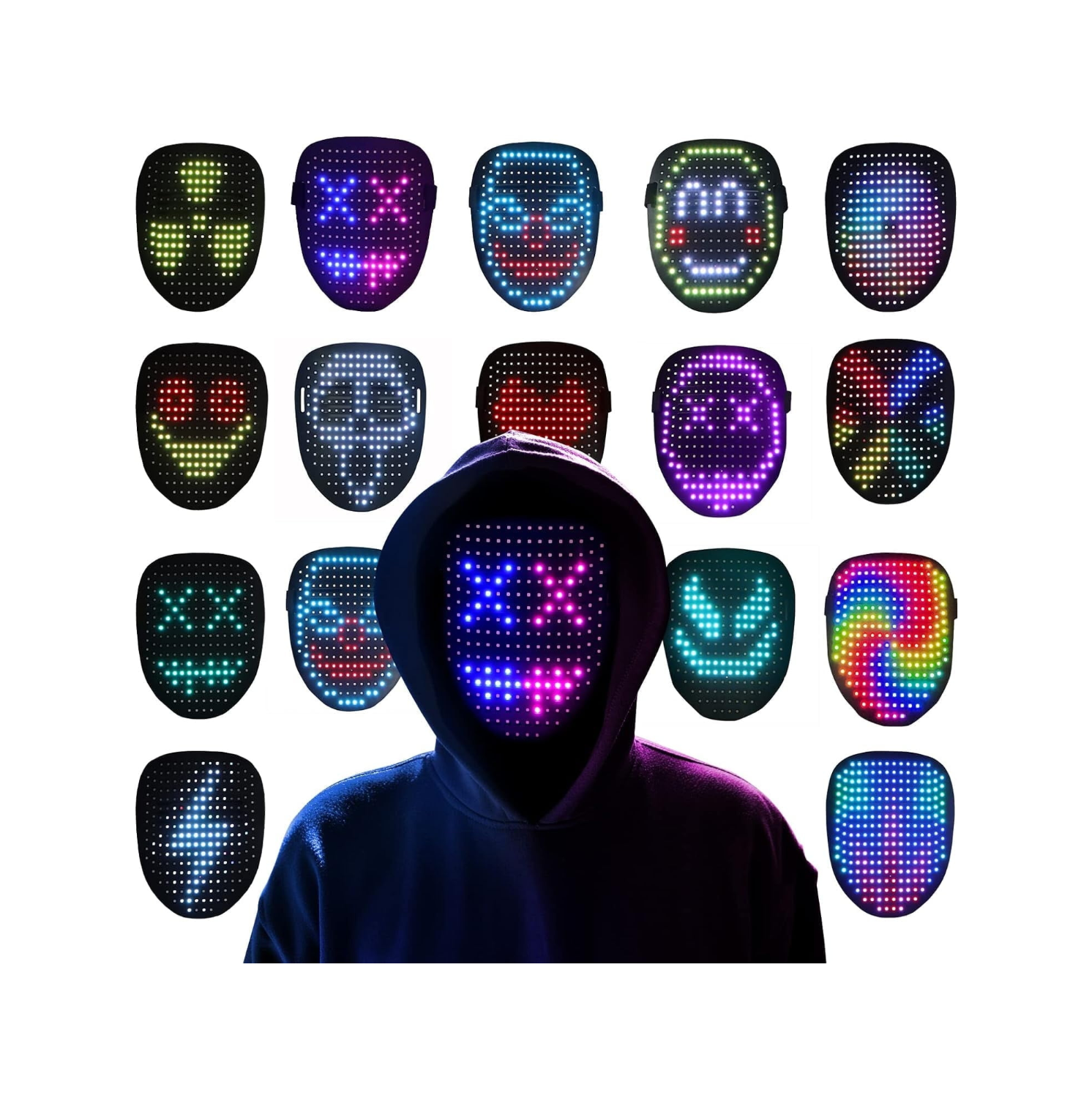 Led Mask with Programmable App