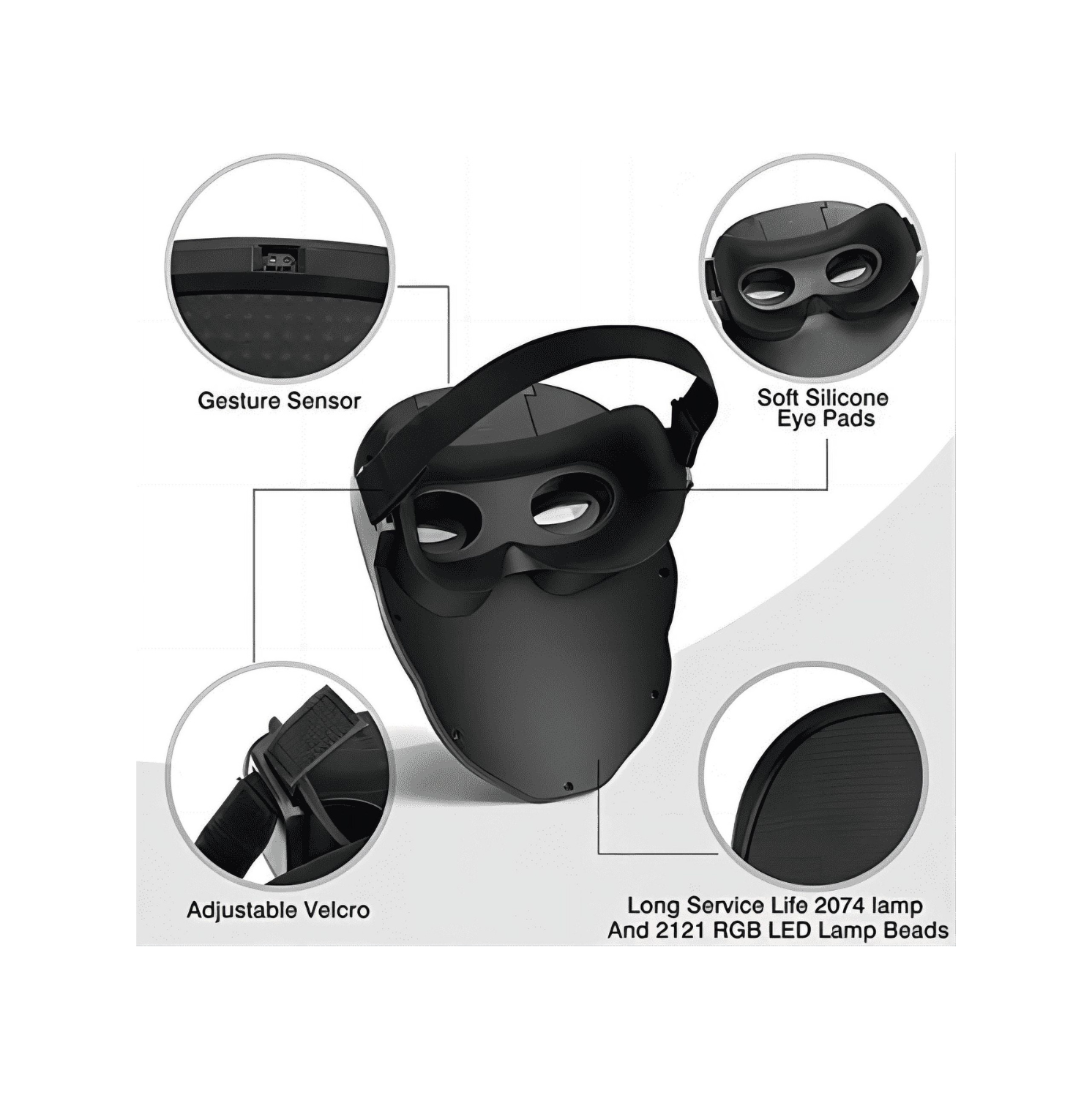 Led Mask with Programmable App
